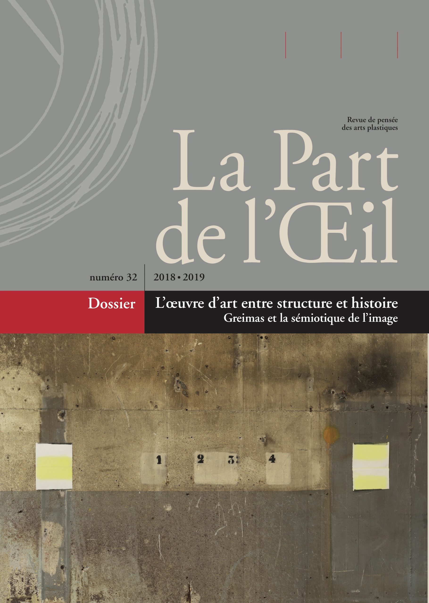 L’œuvre d’art entre structure et histoire<br>Greimas et la sémiotique de l’image