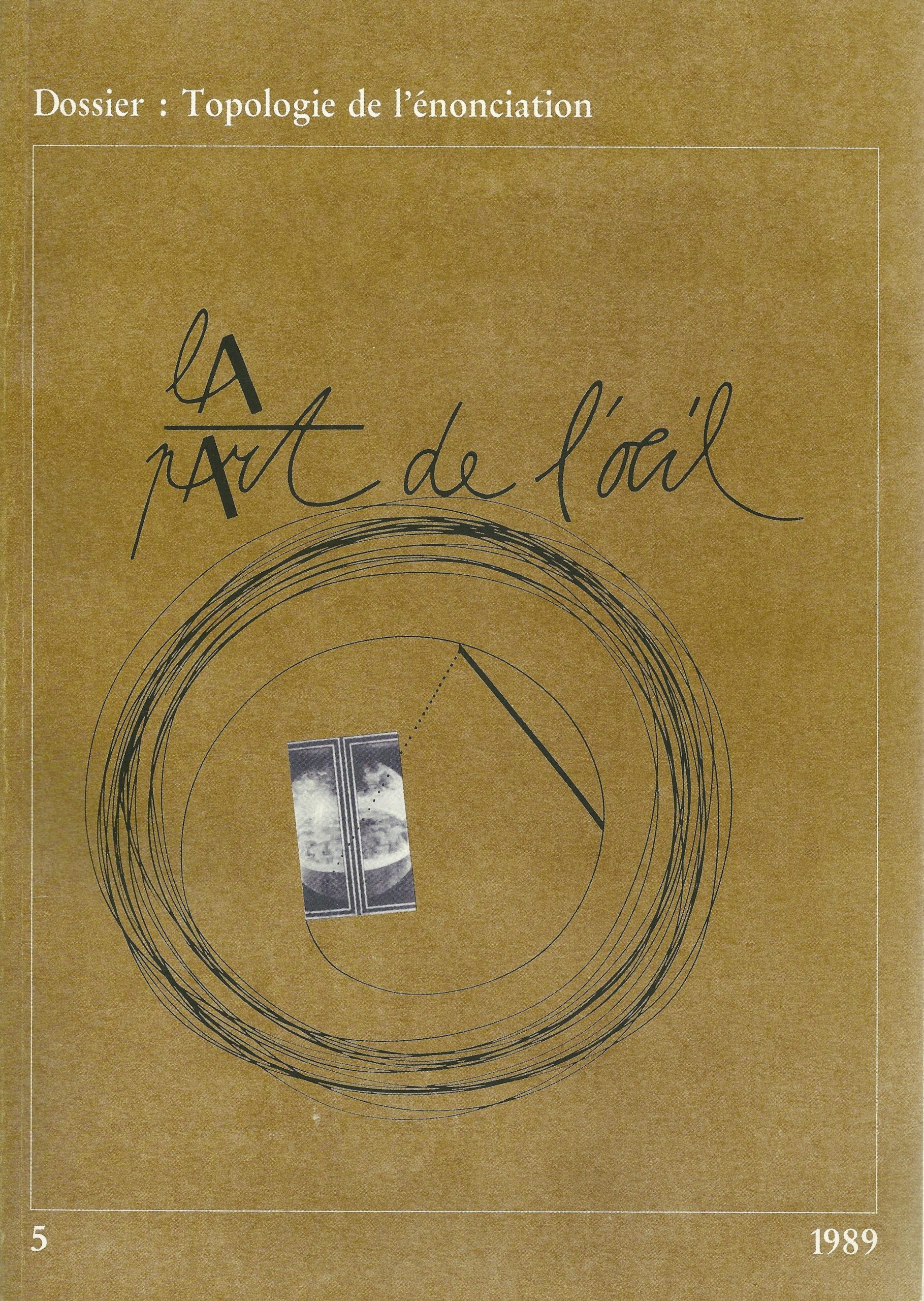 Topologie de l'énonciation